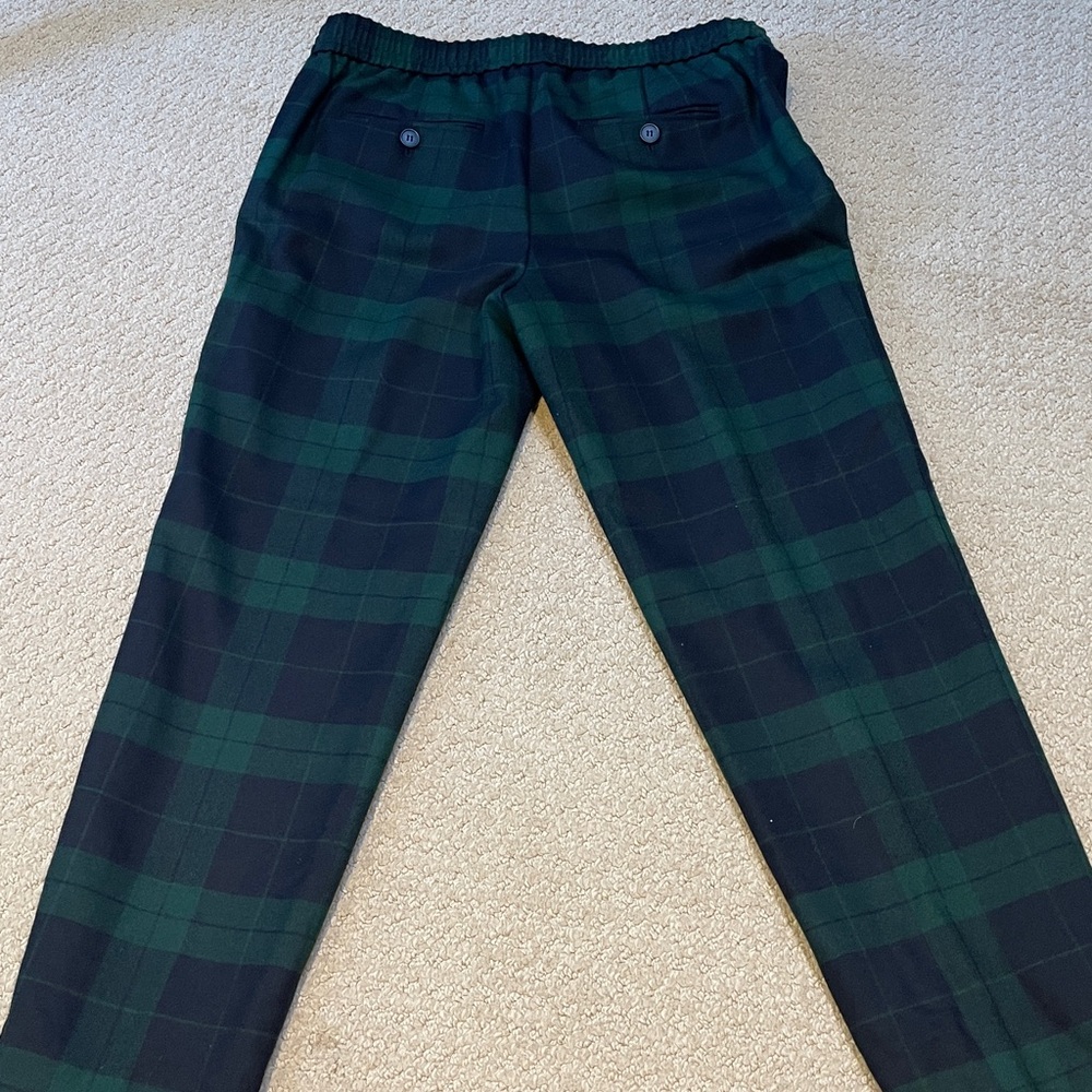 Plaid wool pants - Picture 4 of 5